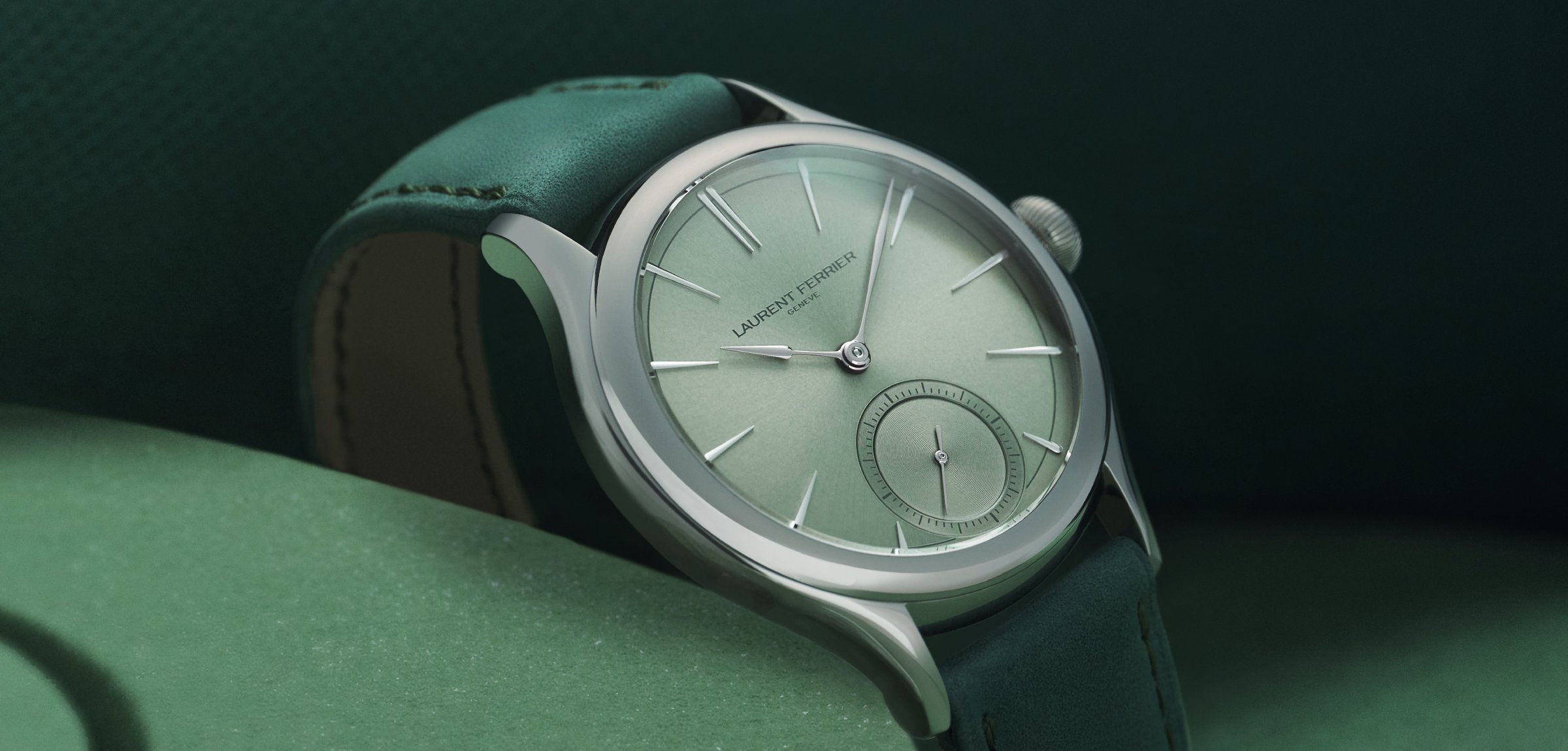 Laurent Ferrier Classic Micro-rotor "Série Atelier" Magnetic Green