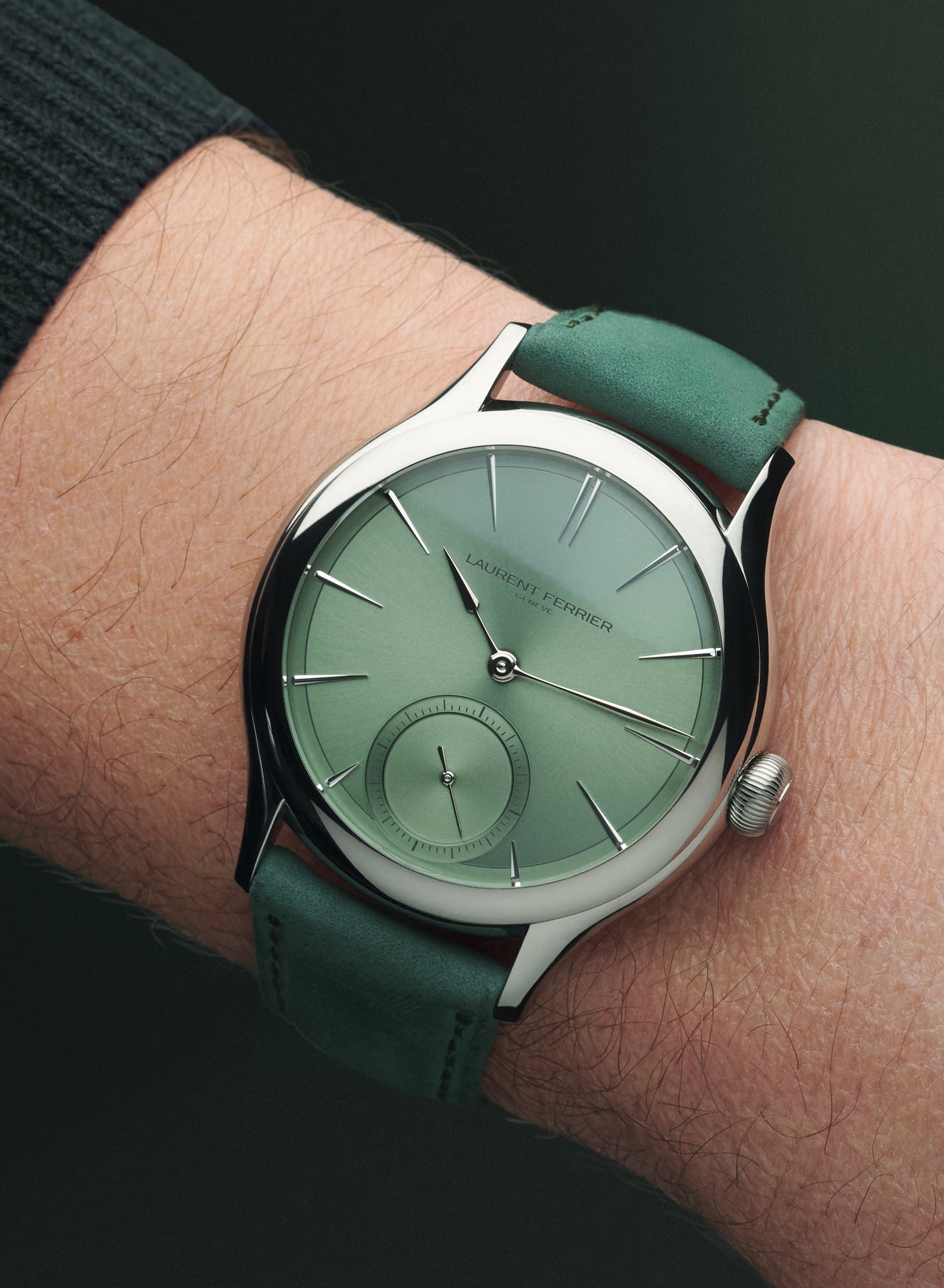 Laurent Ferrier Classic Micro-rotor "Série Atelier" Magnetic Green