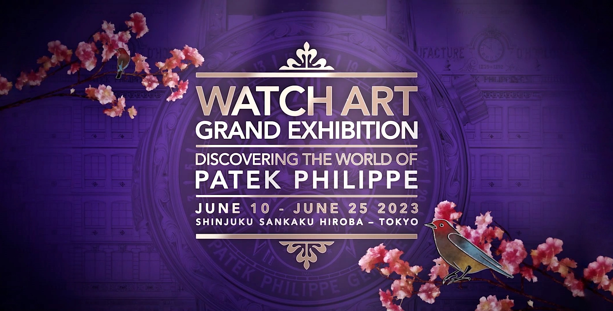 Patek Philippe Watch Art Grand Exhibition Tokyo 2023 - cover