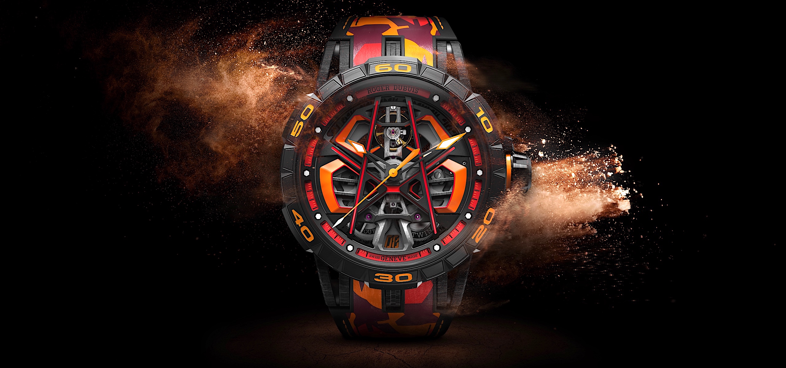 Roger Dubuis Excalibur Spider Huracán Sterrato MB - cover