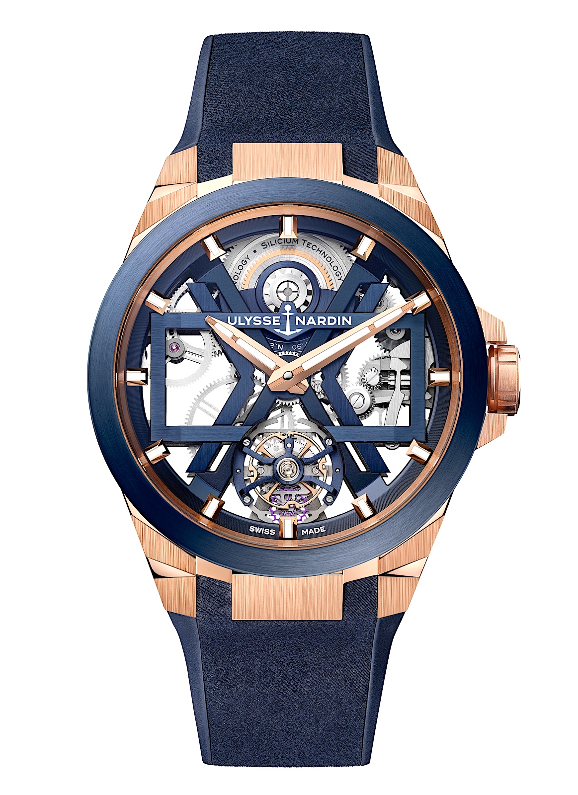 Ulysse Nardin presenta el Blast Tourbillon Blue Gold Watch Test