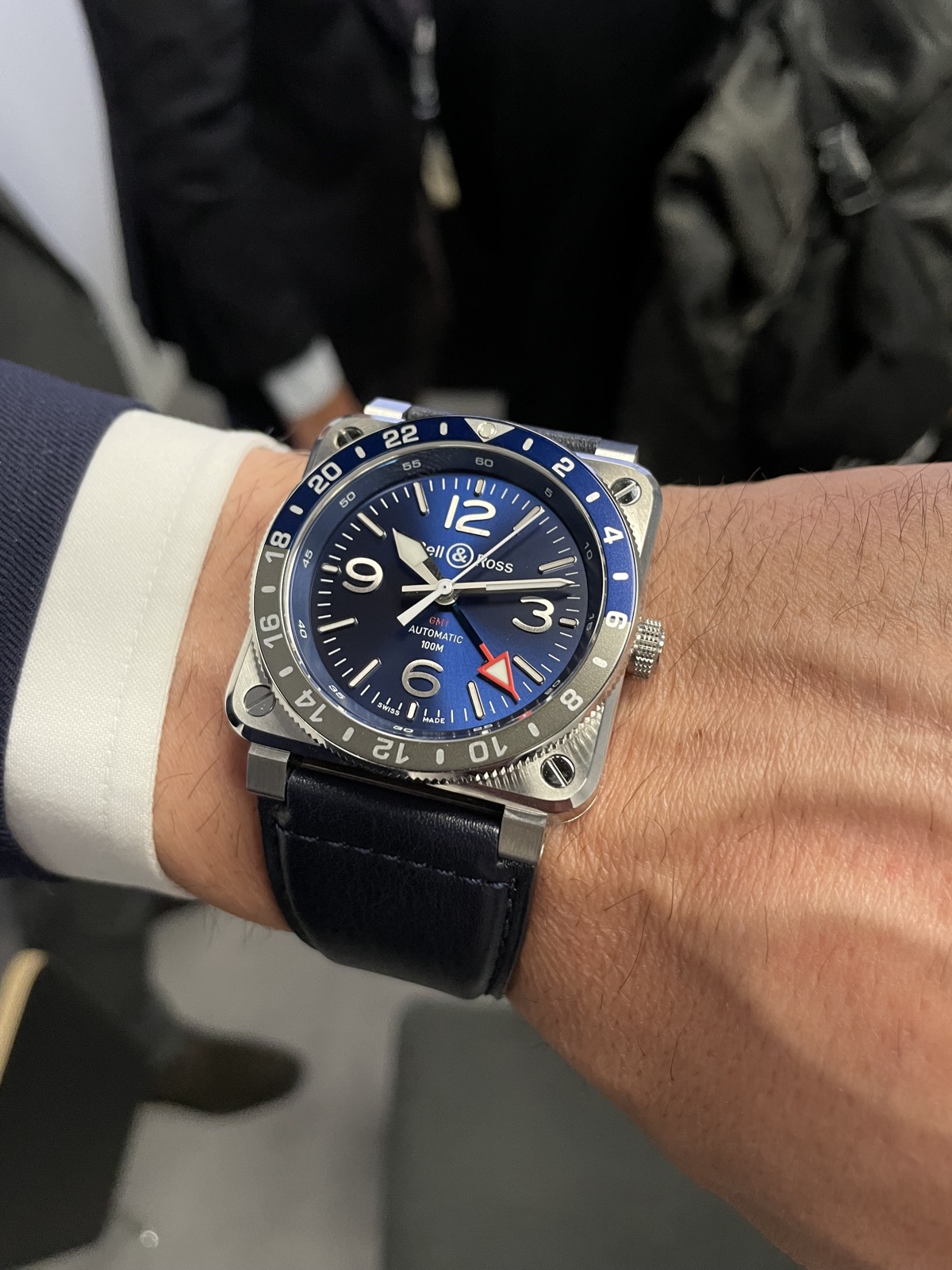 Bell & Ross BR 03-93 GMT Blue