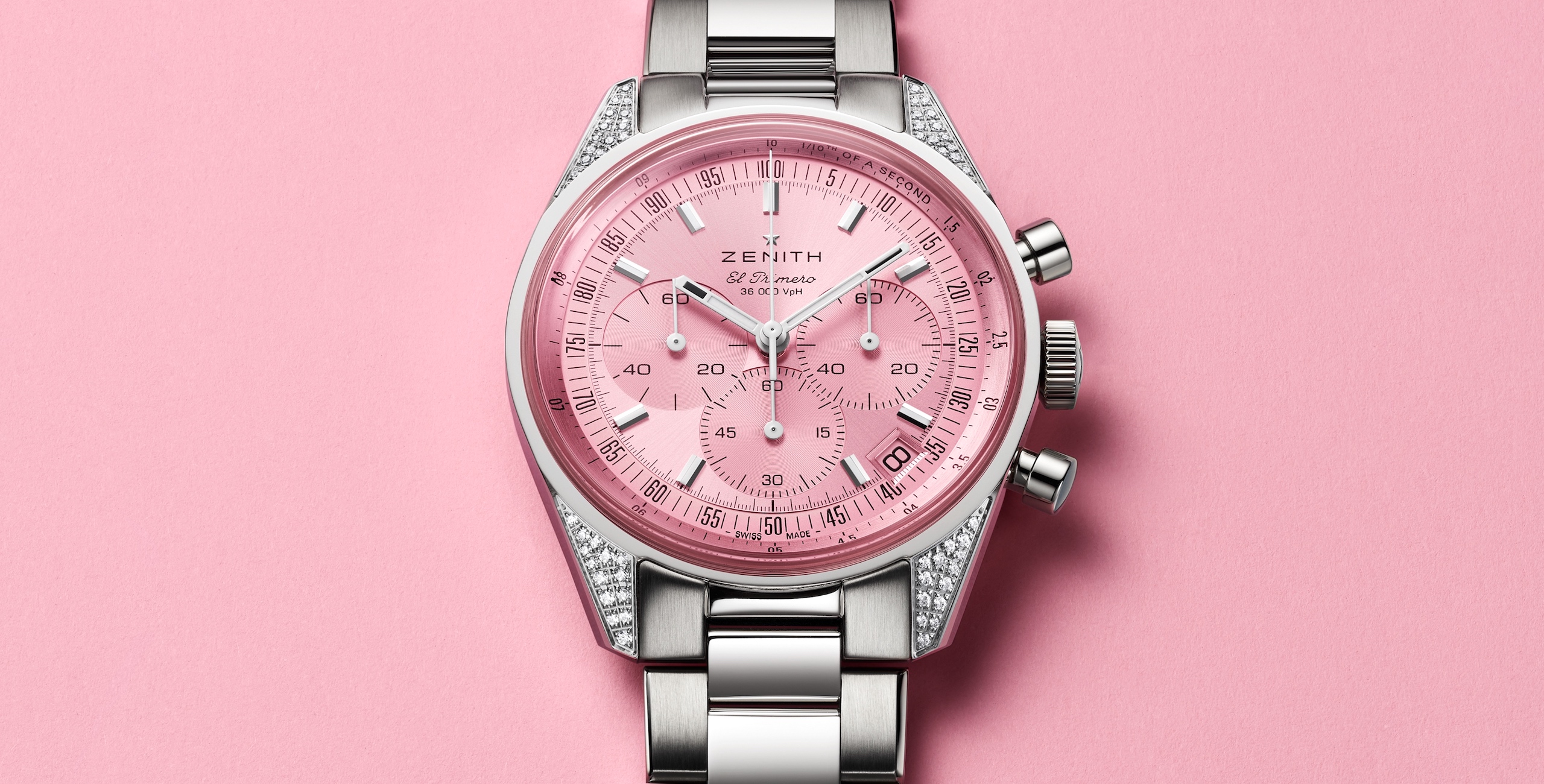 Zenith Chronomaster Original Pink “Unique Piece for Susan G. Komen” - cover