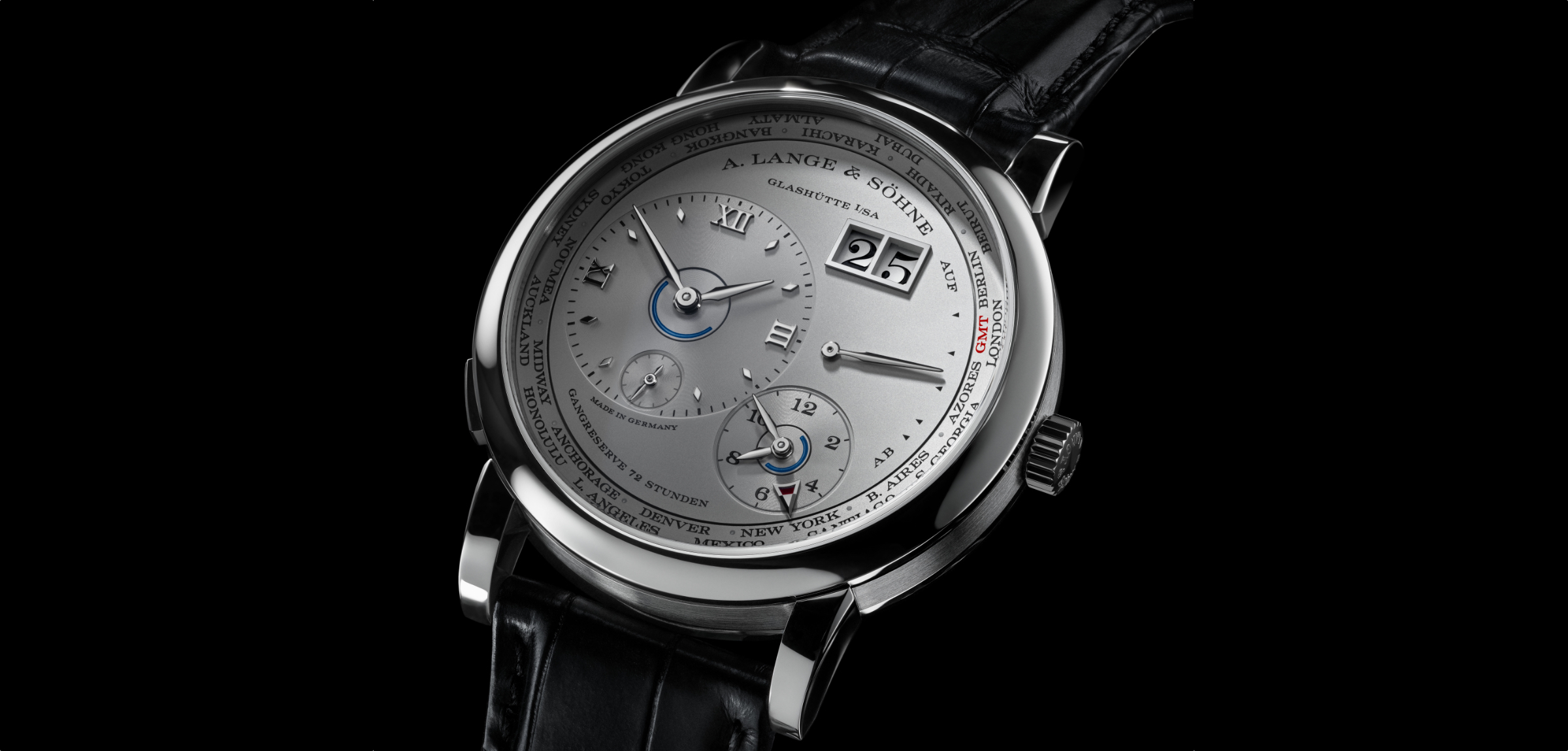 A. Lange & Söhne Lange 1 Time Zone platinum