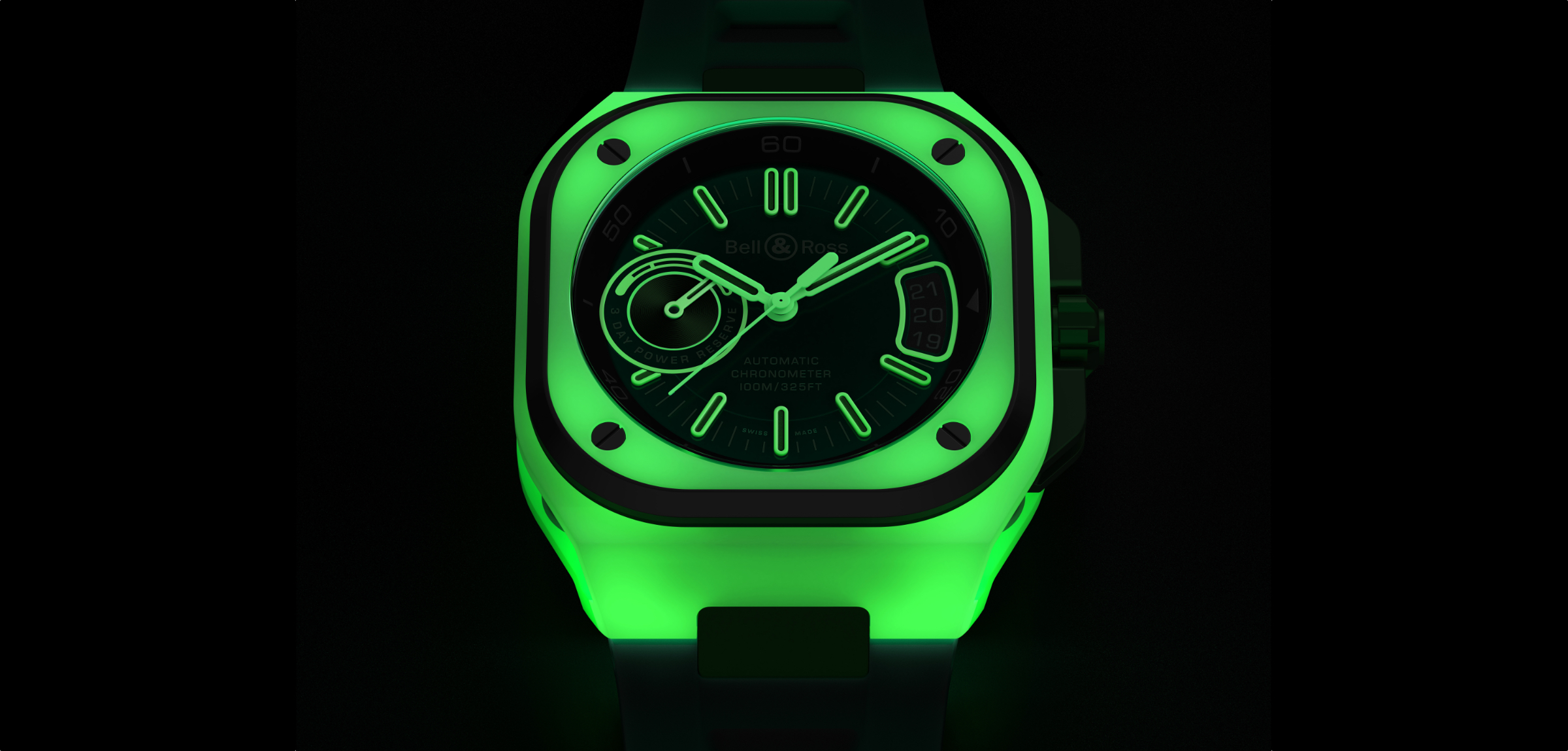 Bell & Ross BR-X5 Green Lum