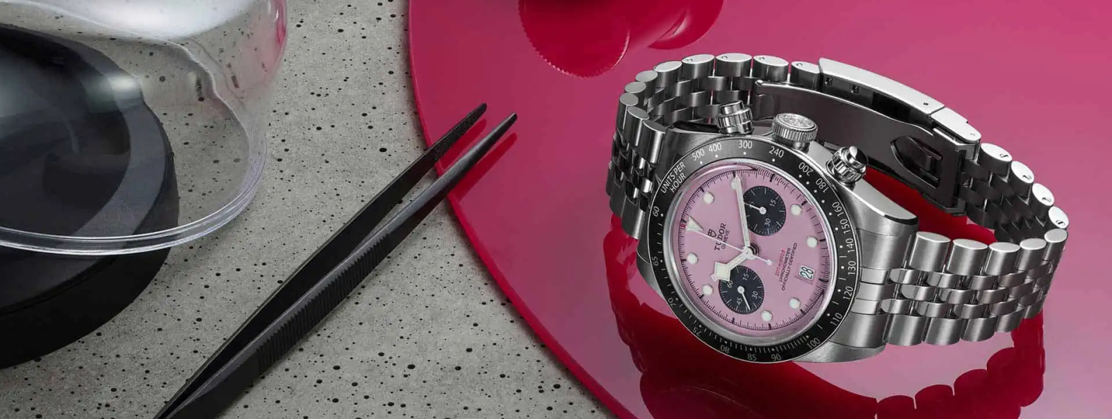 Tudor Black Bay Chrono Pink