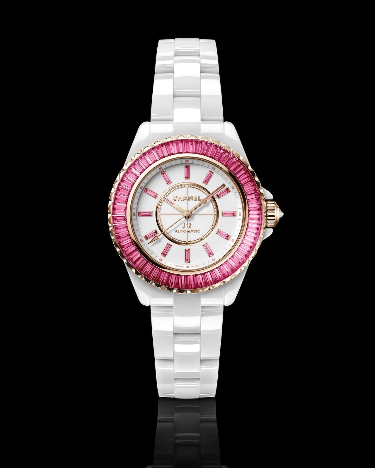 Chanel en Watches and Wonders 2024 - J12 Édition Rose