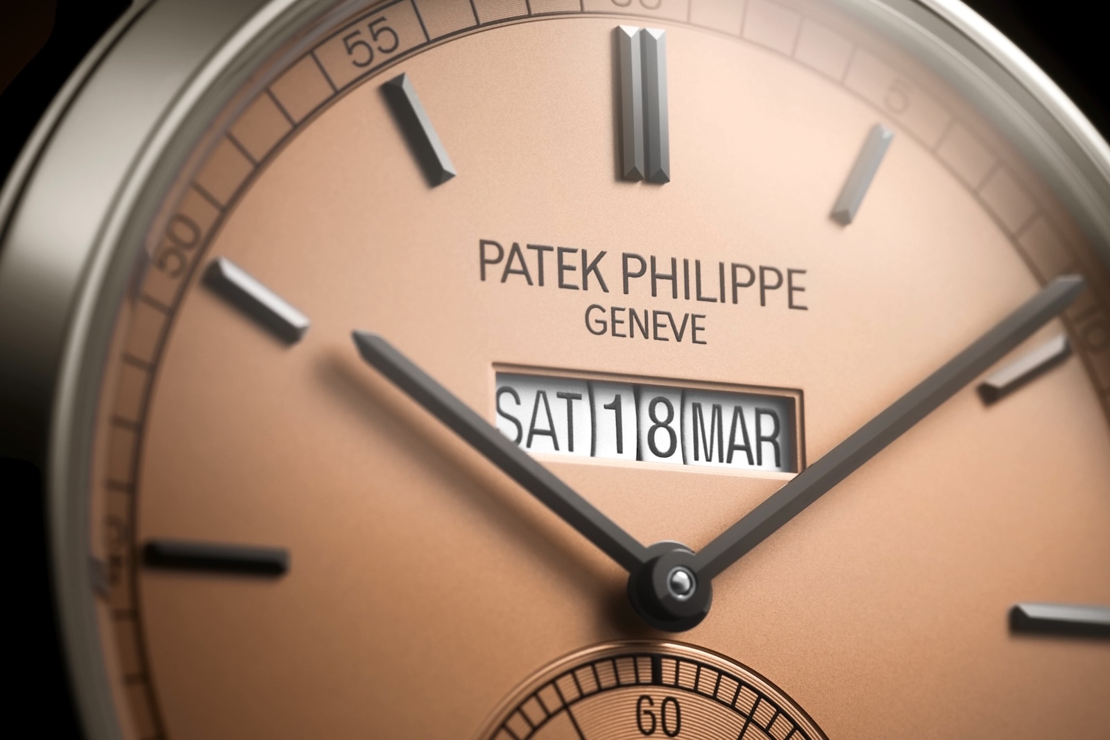 Patek Philippe en Watches and Wonders 2024 - 5236P In-Line Perpetual Calendar dial