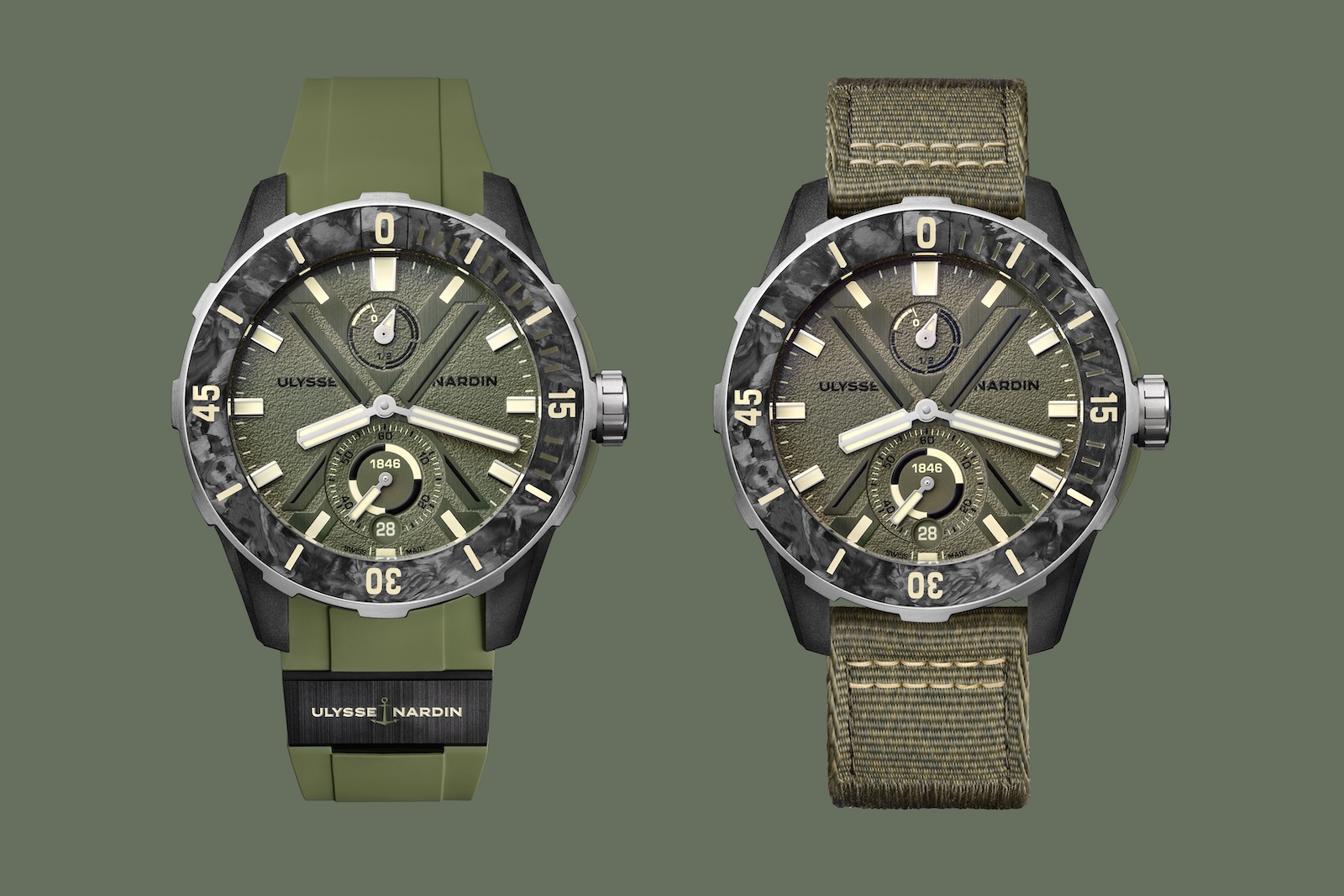 Ulysse Nardin Diver OPS - Diver Net OPS duo