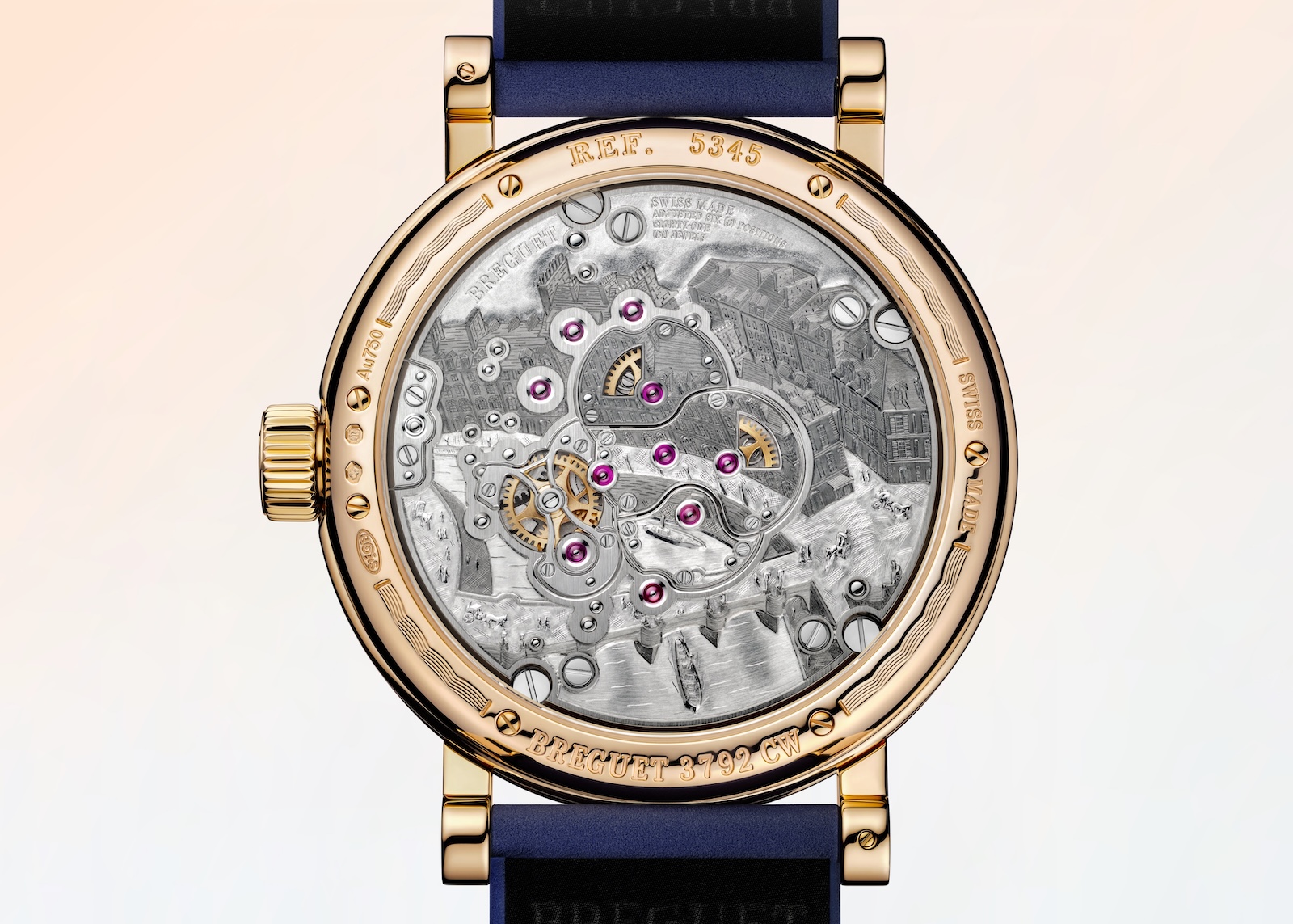 Breguet Classique Double Tourbillon Quai de l’Horloge 5345BR - caseback