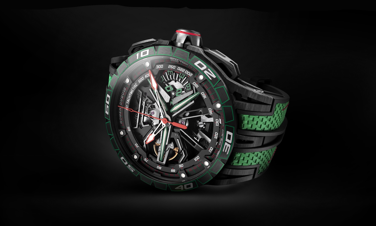 Roger Dubuis Excalibur Spider Flyback Chronograph Verde Mantis