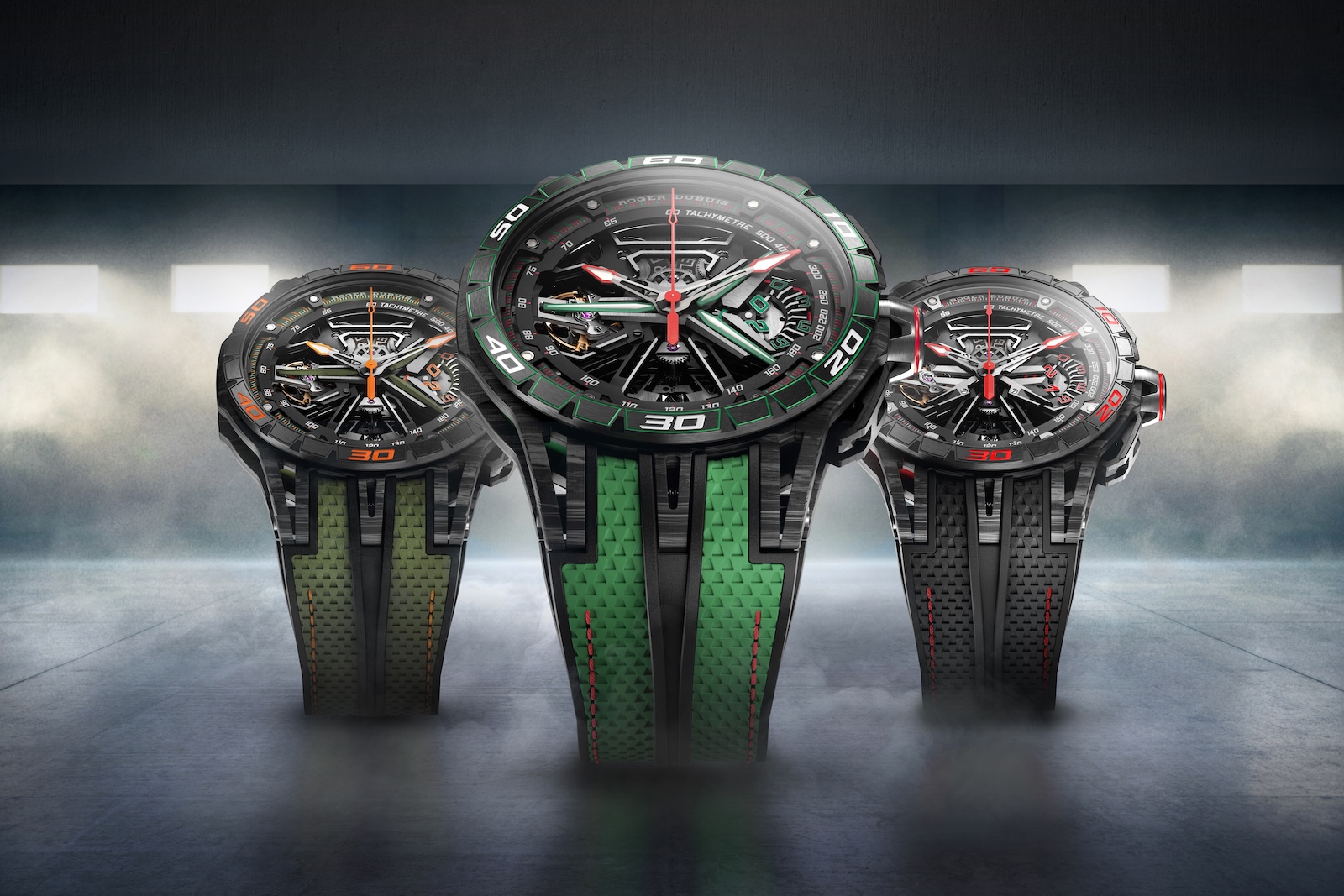 Roger Dubuis Excalibur Spider Flyback Chronograph Verde Mantis Watch Test