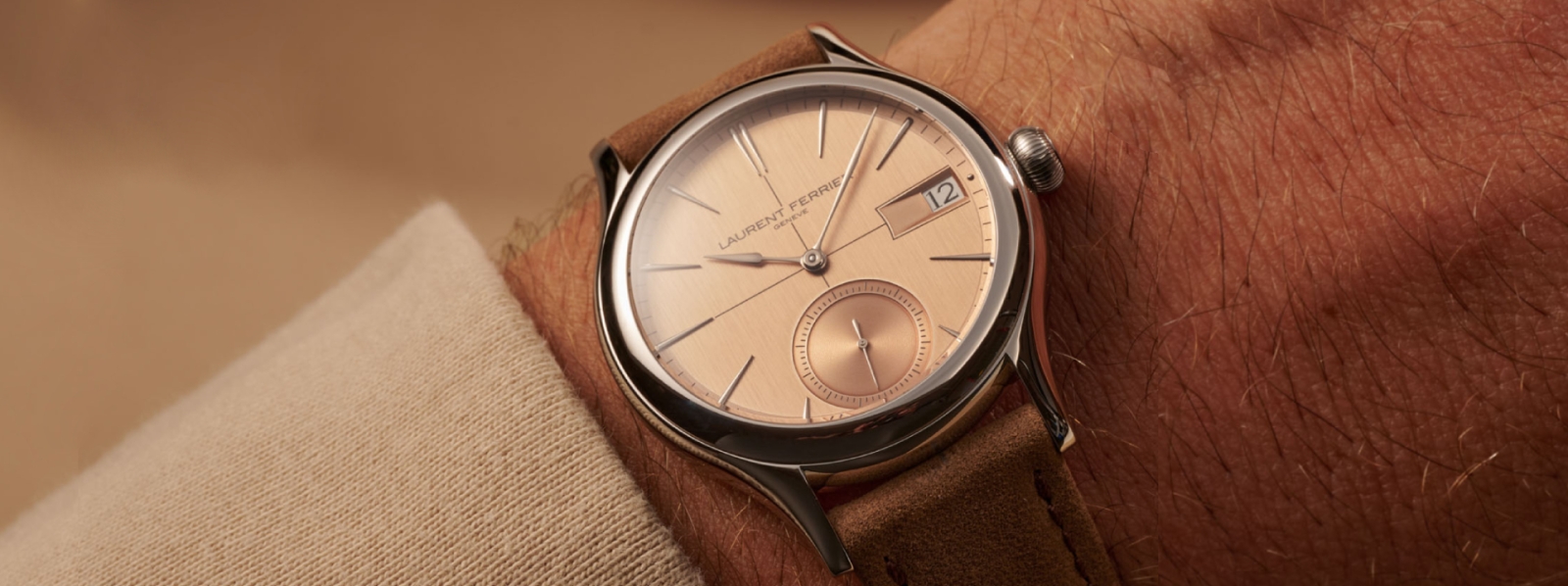 Laurent Ferrier Série Atelier VI Classic Auto Sandstone