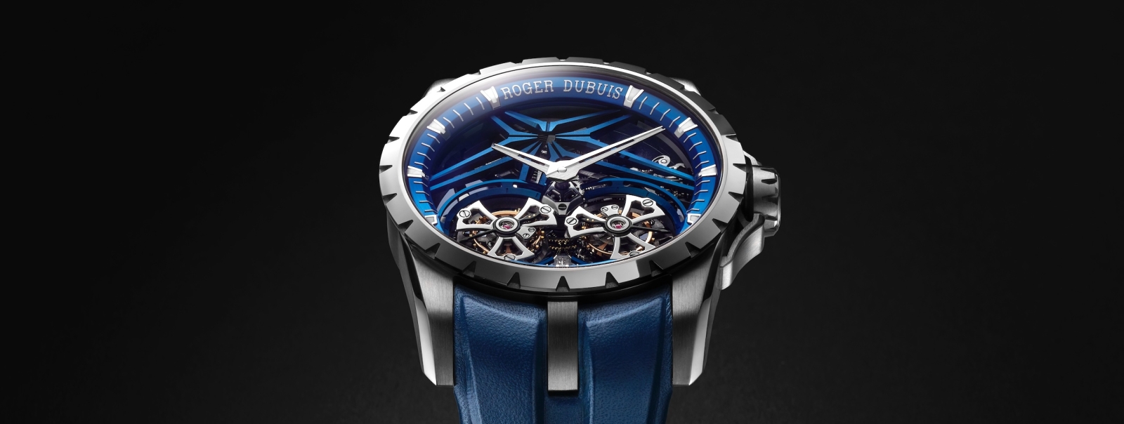 Roger Dubuis Excalibur Double Tourbillon Cobalt Chrome