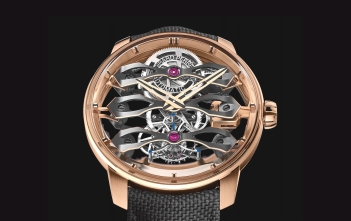 Tourbillon with Three Flying Bridges - cover