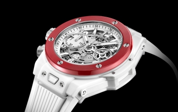 Hublot Big Bang Unico Left Handed White Ceramic - cover