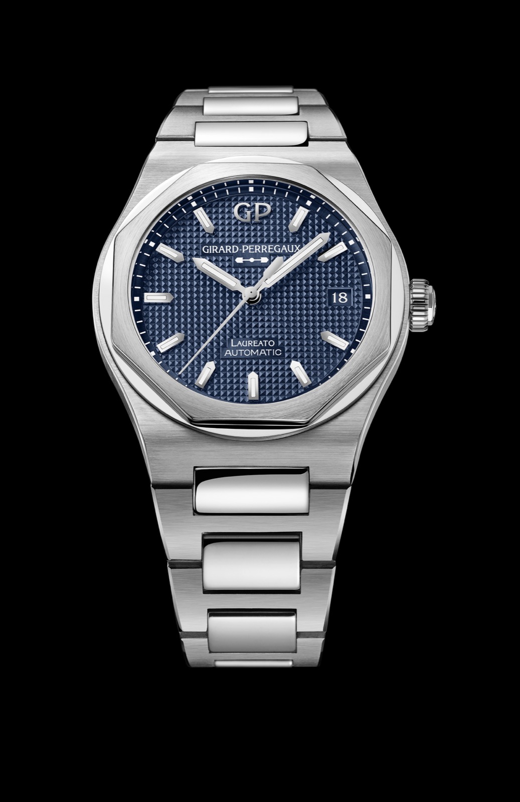 Girard-Perregaux Laureato 38 mm Midnight Blue_02