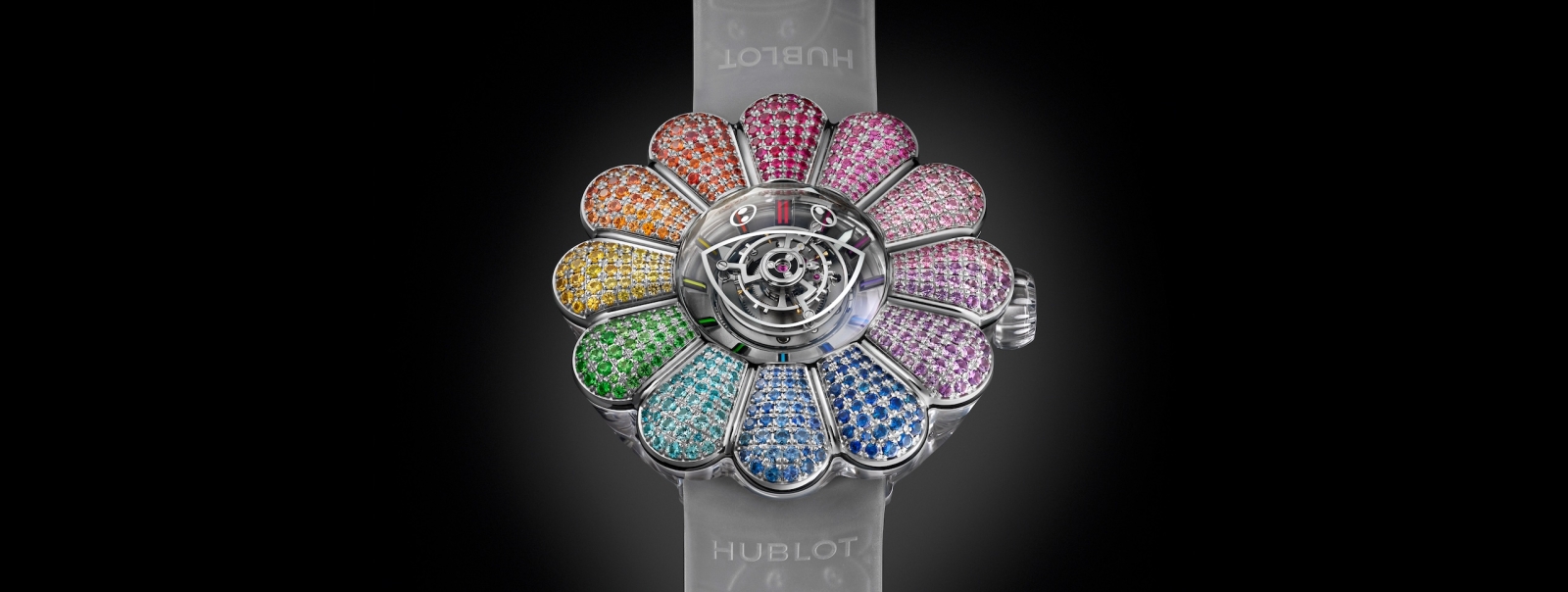 Hublot MP-15 Takashi Murakami Tourbillon Sapphire Rainbow