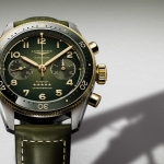 Longines Spirit Flyback en acero y oro