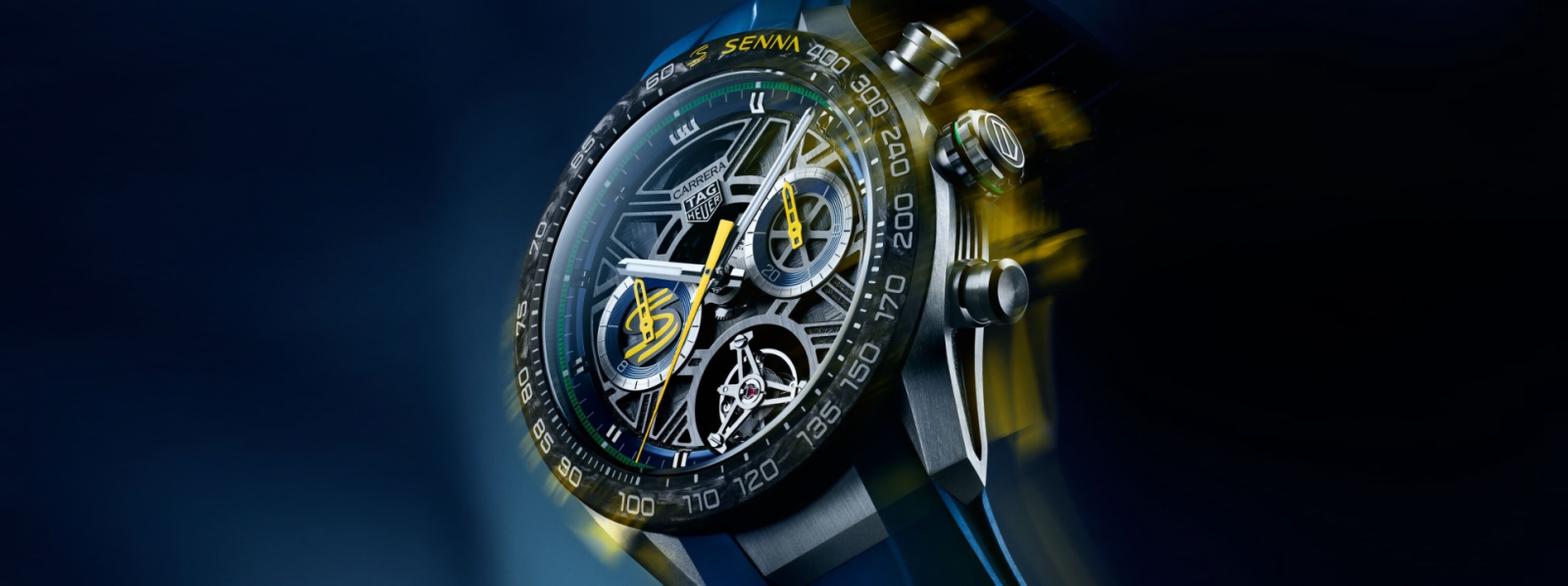 TAG Heuer Carrera Chronograph Tourbillon x Senna