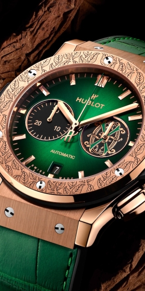 Hublot Classic Fusion Chronograph Arturo Fuente; aromas de puro