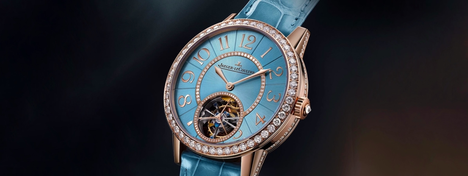 Jaeger-LeCoultre Rendez-Vous Jewellery Tourbillon; ahora en azul