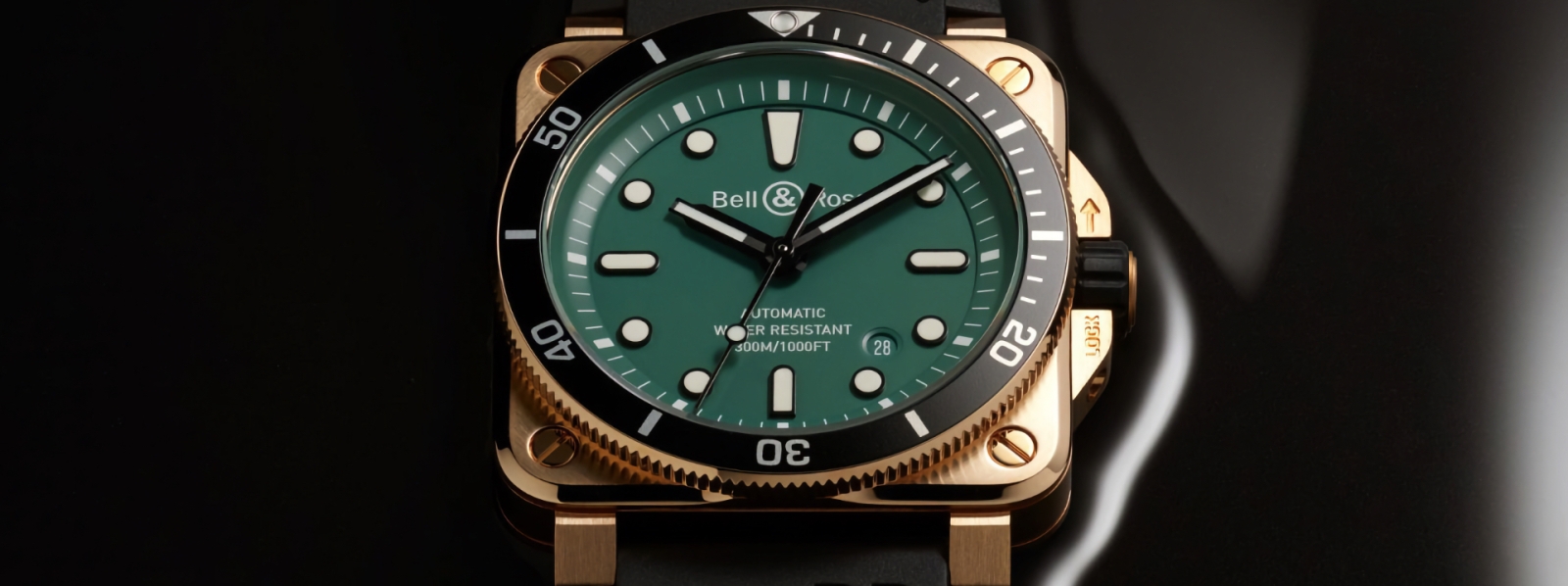 Bell & Ross BR 03 Diver Black Green Bronze