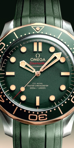 Omega Seamaster Diver 300M Titanium and Bronze