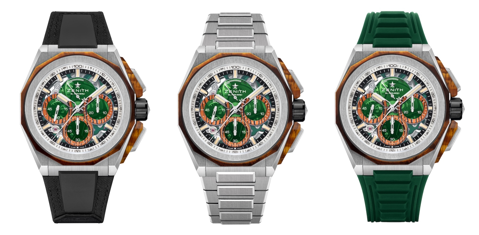 Zenith Defy Extreme Jungle - trio