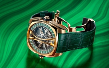 Cyrus Klepcys Vertical Skeleton Tourbillon Malachite - cover