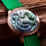 Jaquet Droz Ophidian Hour; serpientes únicas