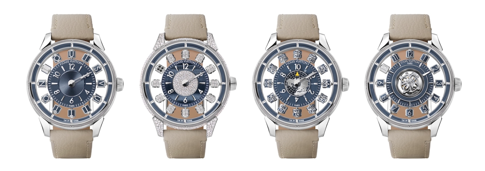 Louis Vuitton Tambour Taiko Spin Time Air - quartet