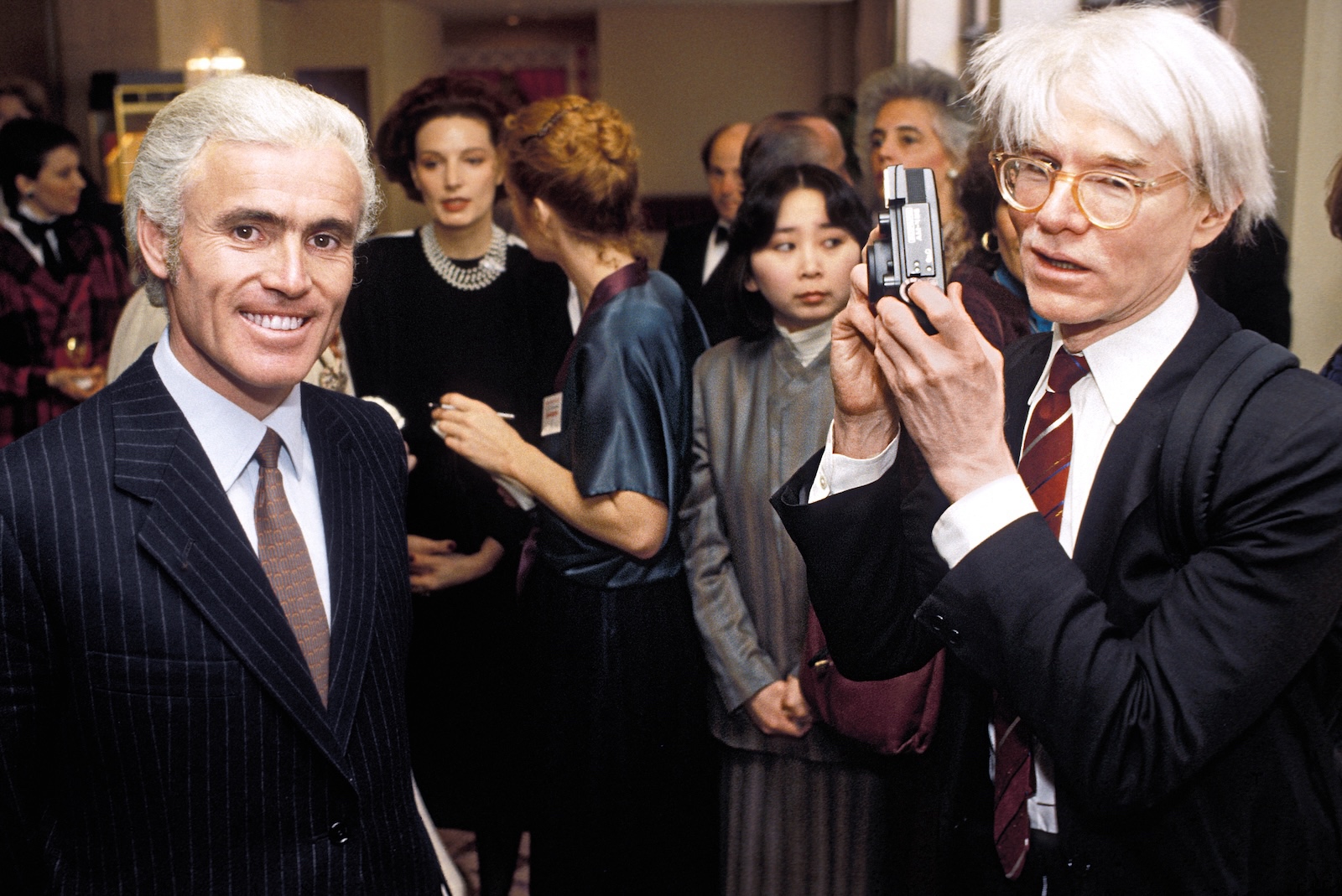 Yves Piaget & Andy Warhol