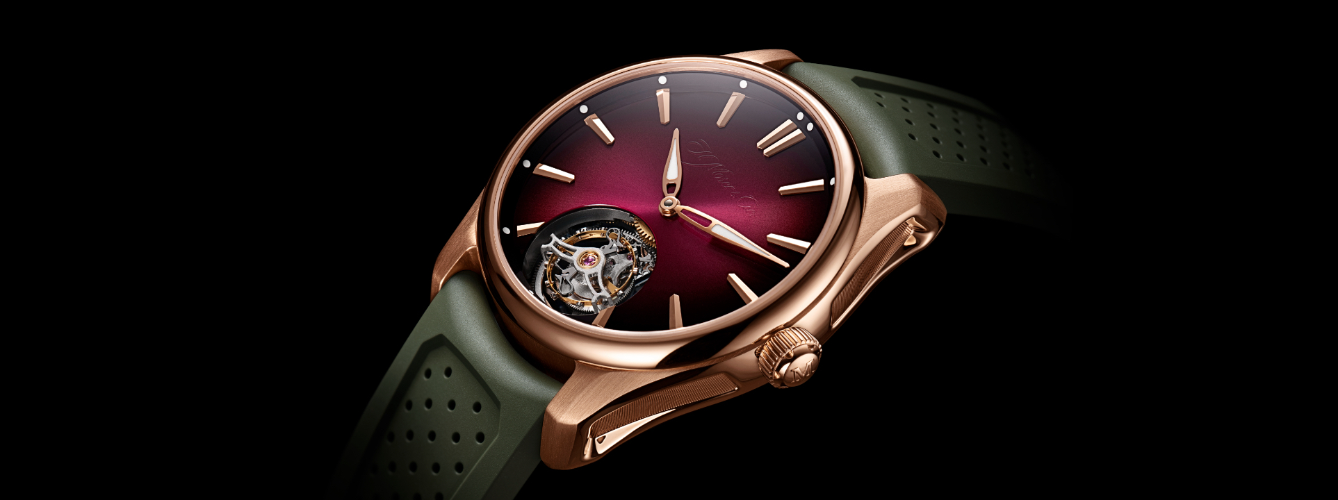 H. Moser & Cie. Pioneer Tourbillon Burgundy_cover