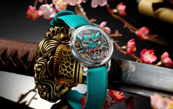 Jaquet Droz Tourbillon Skelet Sapphire Bushido - cover