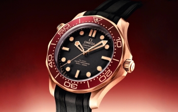 Omega Seamaster Diver 300M Bronze Gold Burgundy - cover