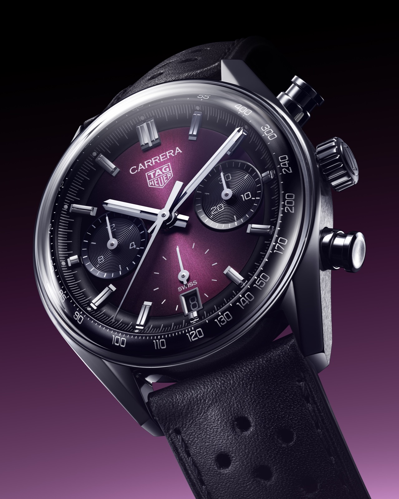 TAG Heuer Carrera Chronograph purple_02